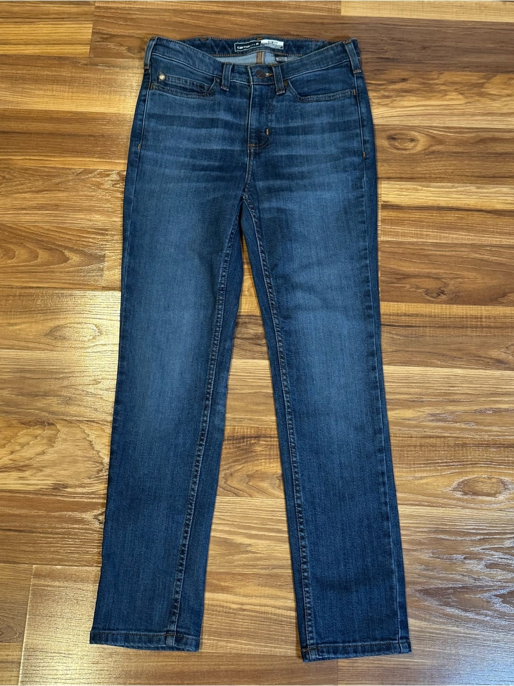 Carhartt NWT Women’s Rugged Flex Slim Fit Tapered Jeans, Size 2 Short